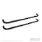 Westin Automotive 19-C SILVERADO/SIERRA 1500 CREW CAB BLACK E-SERIES 3 NERF BARS 23-4135 - alternate 3